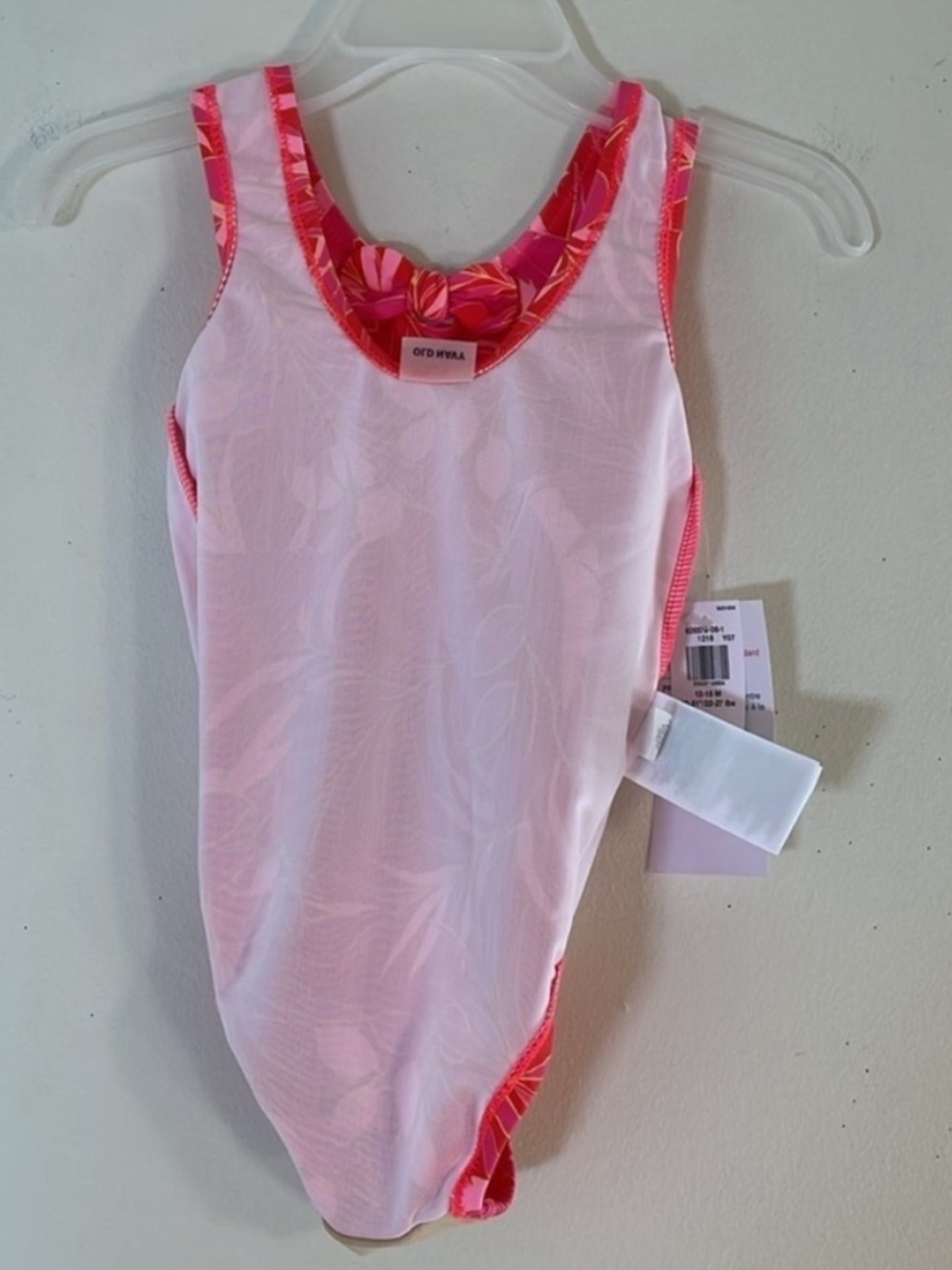 Old Navy One-Piece Swimsuit UPF 50. Baby Girl’s 12-18M. NWT. - Picture 5 of 6